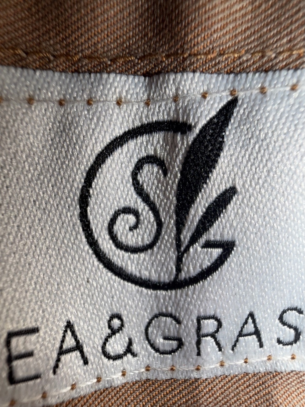 The Seagrass Eva Clutch - Sea & Grass Woven Wristlet - Picture 5 of 5